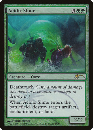 Acidic Slime [Friday Night Magic 2012] | Rook's Games and More