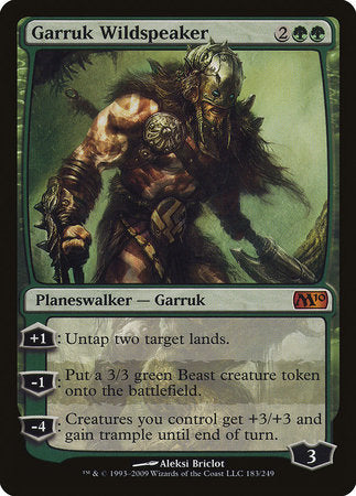 Garruk Wildspeaker [Magic 2010] | Rook's Games and More