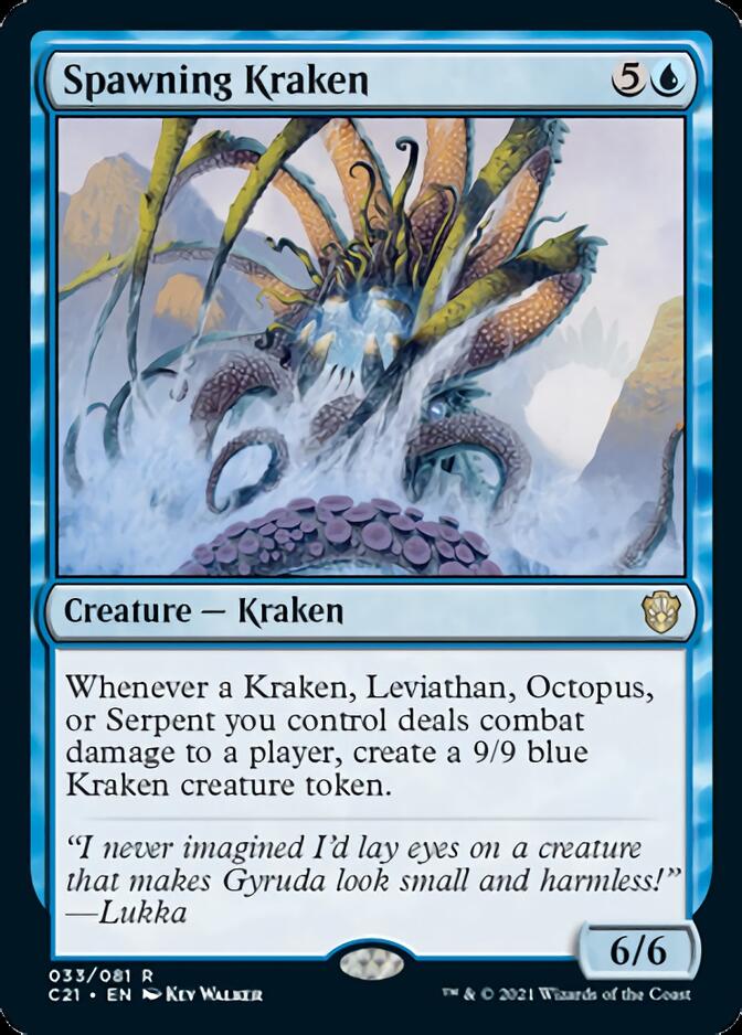 Spawning Kraken [Commander 2021] | Rook's Games and More