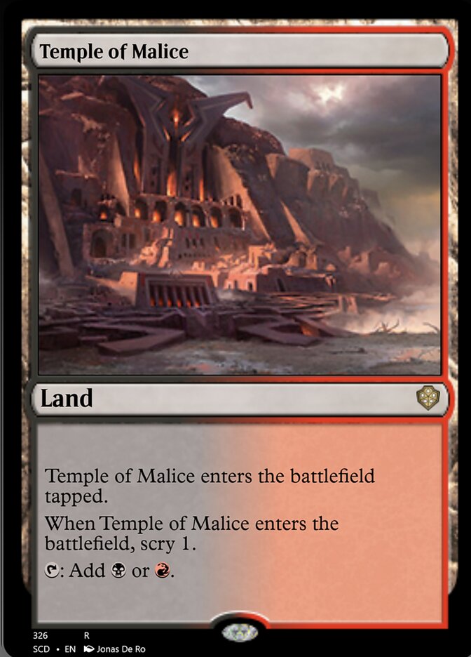 Temple of Malice [Starter Commander Decks] | Rook's Games and More