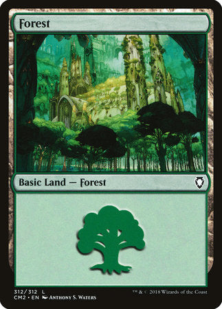 Forest (312) [Commander Anthology Volume II] | Rook's Games and More