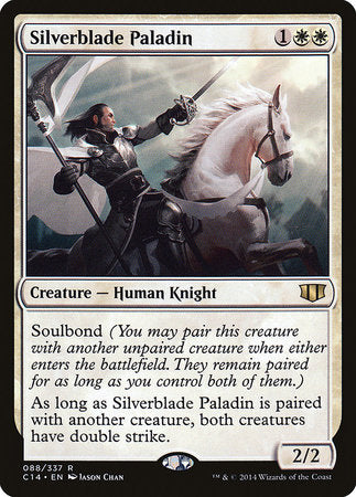 Silverblade Paladin [Commander 2014] | Rook's Games and More