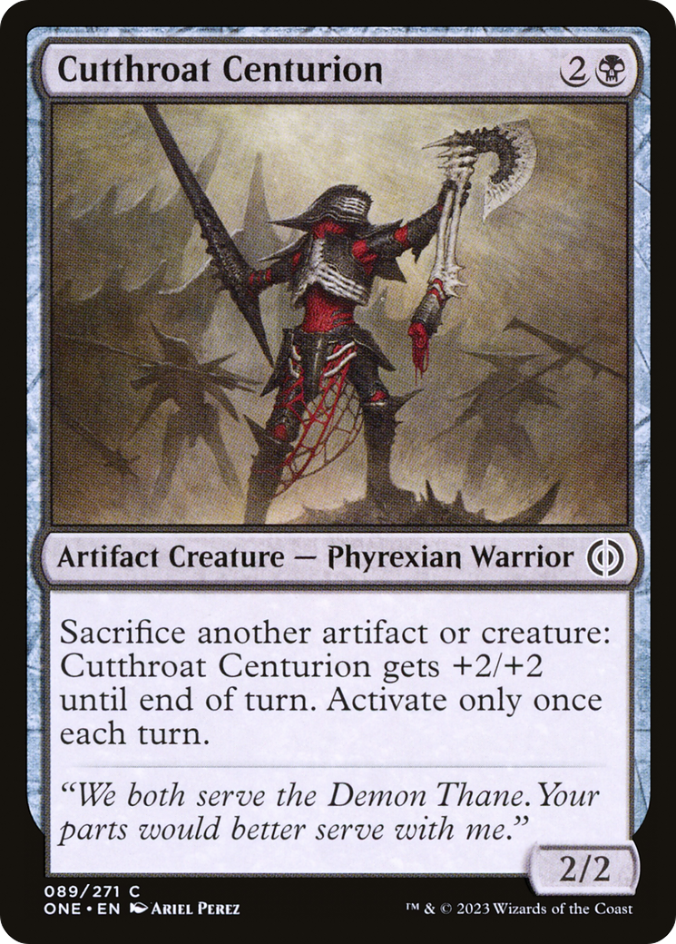 Cutthroat Centurion [Phyrexia: All Will Be One] | Rook's Games and More