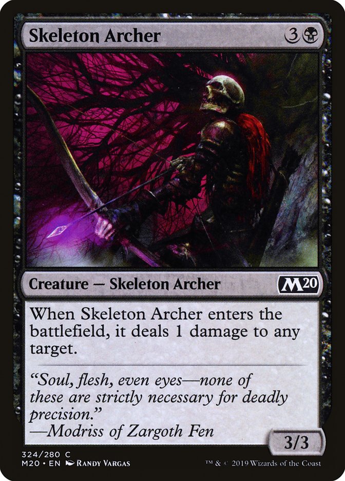 Skeleton Archer [Core Set 2020] | Rook's Games and More