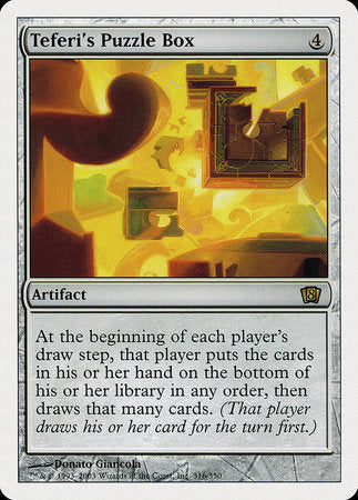 Teferi's Puzzle Box [Eighth Edition] | Rook's Games and More