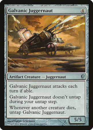 Galvanic Juggernaut [Conspiracy] | Rook's Games and More