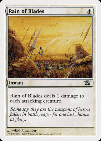 Rain of Blades [Eighth Edition] | Rook's Games and More