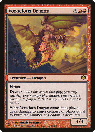 Voracious Dragon [Conflux] | Rook's Games and More