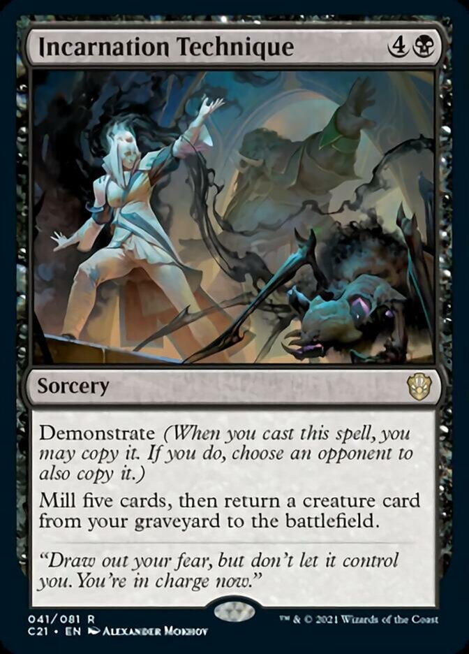 Incarnation Technique [Commander 2021] | Rook's Games and More
