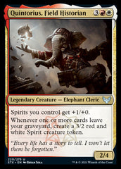 Quintorius, Field Historian [Strixhaven: School of Mages]