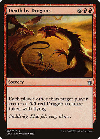 Death by Dragons [Commander Anthology] | Rook's Games and More