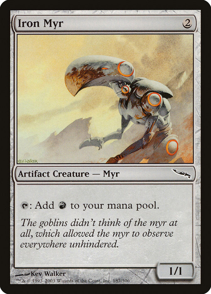 Iron Myr [Mirrodin] | Rook's Games and More