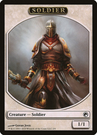 Soldier Token [Scars of Mirrodin Tokens] | Rook's Games and More