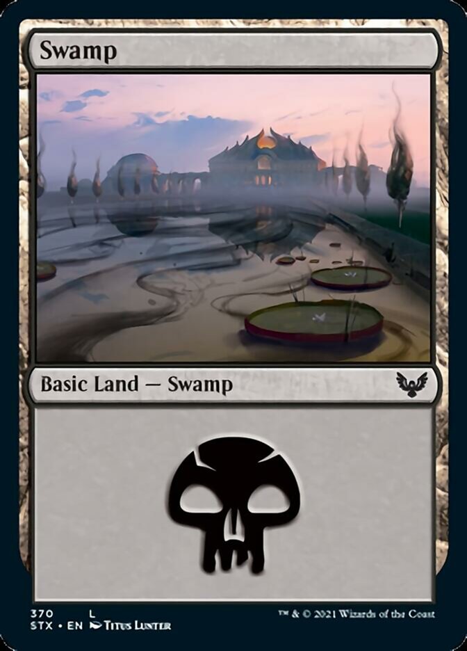 Swamp (#370) [Strixhaven: School of Mages] | Rook's Games and More