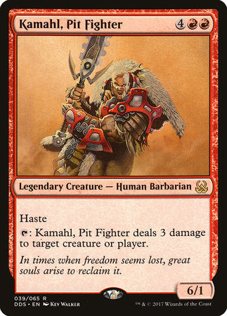 Kamahl, Pit Fighter [Duel Decks: Mind vs. Might] | Rook's Games and More