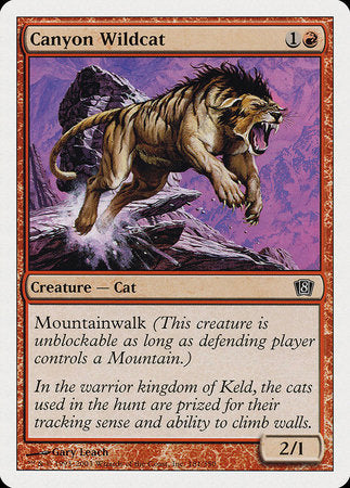Canyon Wildcat [Eighth Edition] | Rook's Games and More