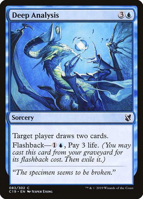 Deep Analysis [Commander 2019] | Rook's Games and More