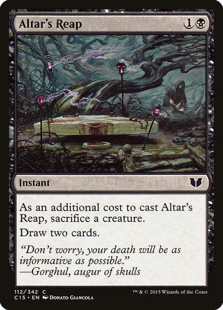Altar's Reap [Commander 2015] | Rook's Games and More