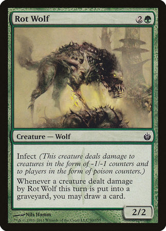 Rot Wolf [Mirrodin Besieged] | Rook's Games and More