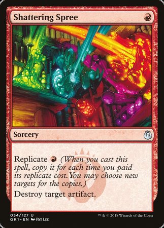 Shattering Spree [GRN Guild Kit] | Rook's Games and More