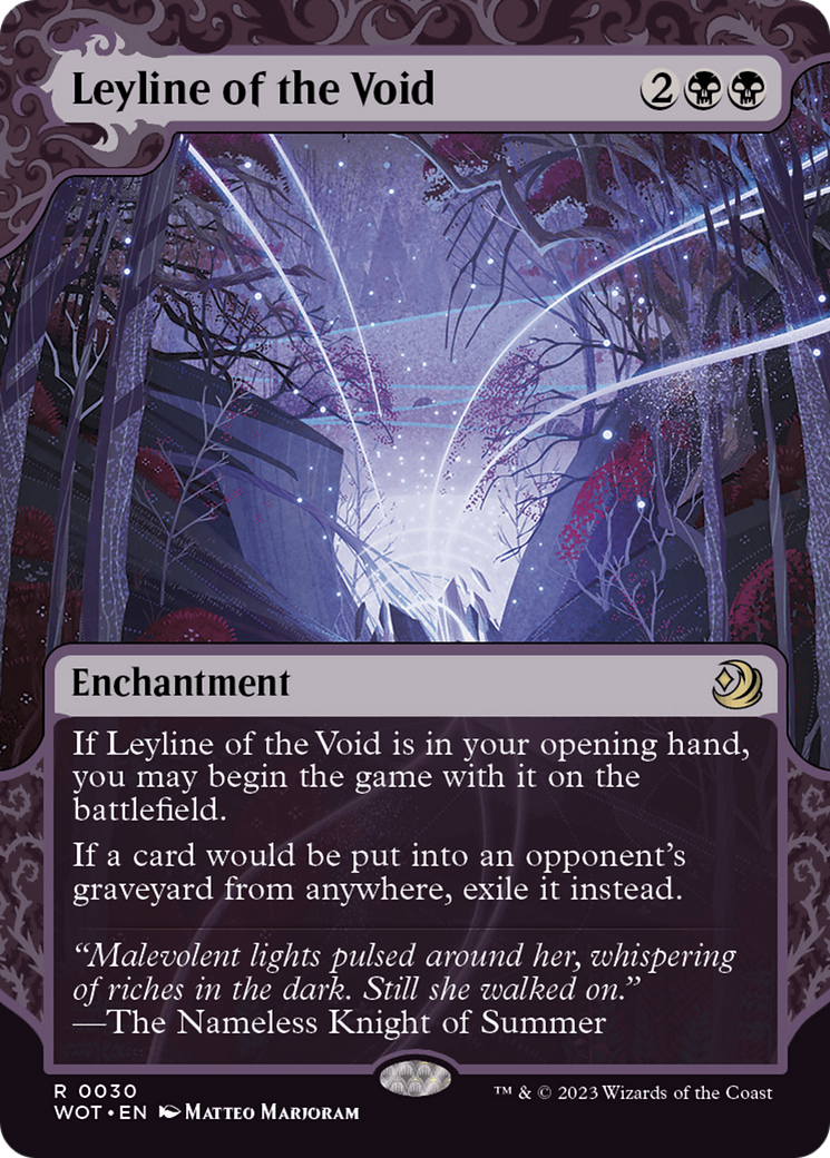 Leyline of the Void [Wilds of Eldraine: Enchanting Tales] | Rook's Games and More