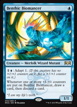 Benthic Biomancer [Ravnica Allegiance] | Rook's Games and More