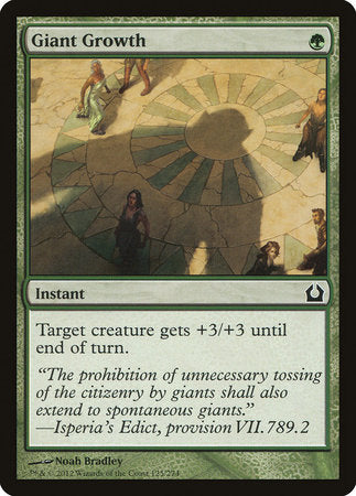 Giant Growth [Return to Ravnica] | Rook's Games and More