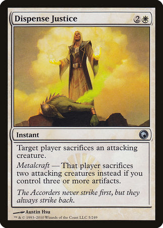 Dispense Justice [Scars of Mirrodin] | Rook's Games and More
