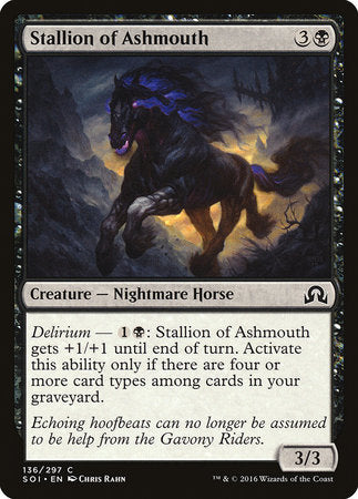 Stallion of Ashmouth [Shadows over Innistrad] | Rook's Games and More