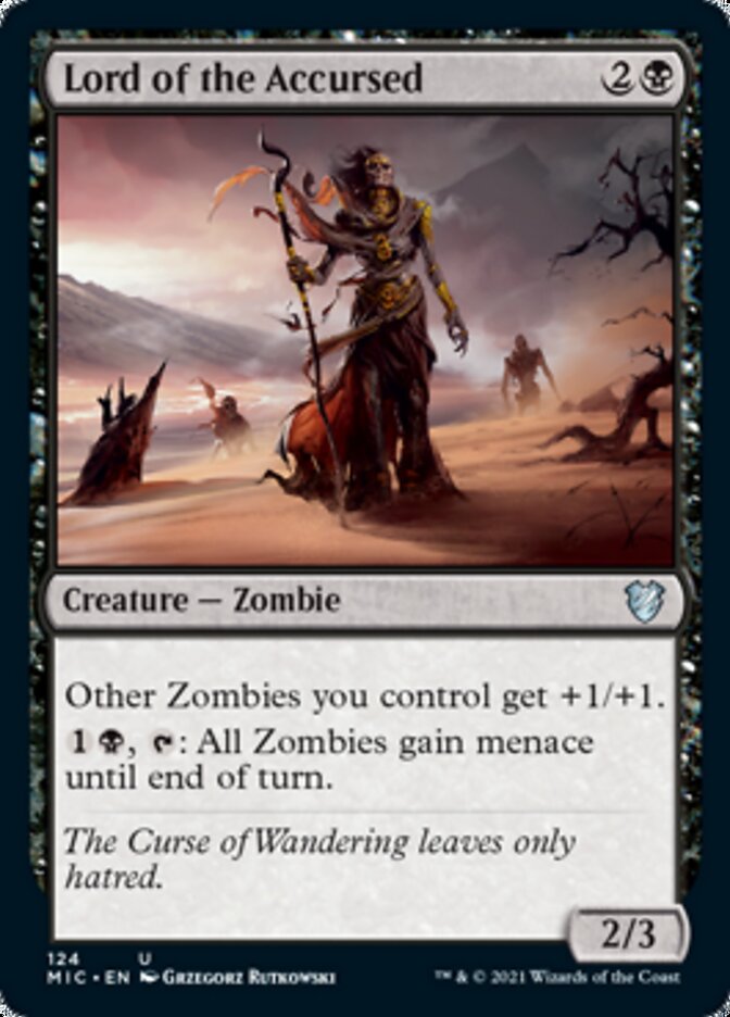 Lord of the Accursed [Innistrad: Midnight Hunt Commander] | Rook's Games and More