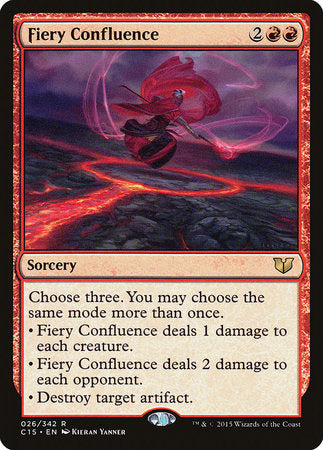 Fiery Confluence [Commander 2015] | Rook's Games and More