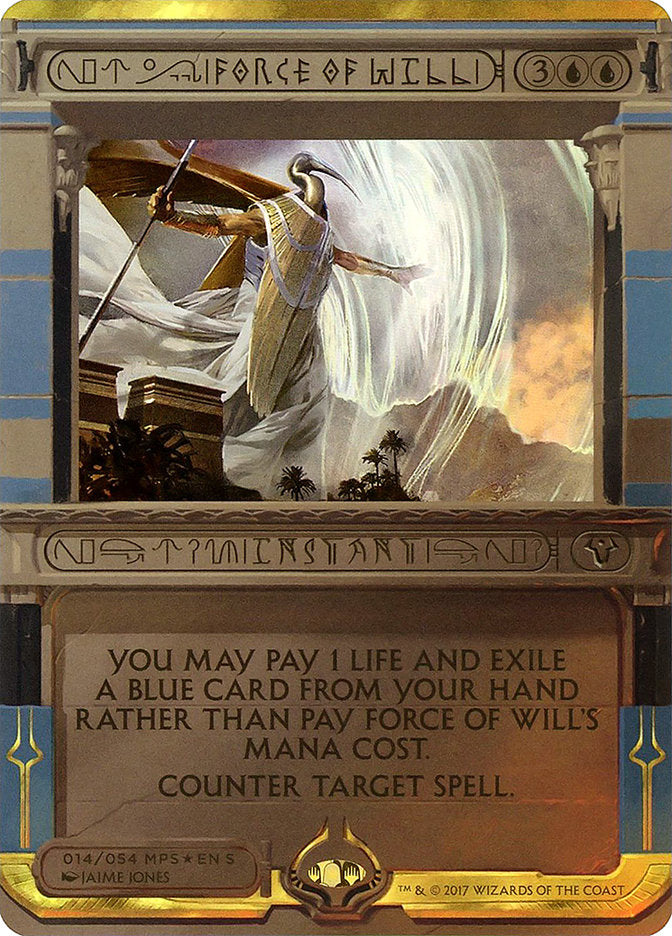 Force of Will (Invocation) [Amonkhet Invocations] | Rook's Games and More