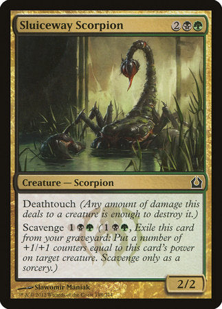 Sluiceway Scorpion [Return to Ravnica] | Rook's Games and More