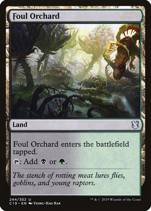 Foul Orchard [Commander 2019] | Rook's Games and More