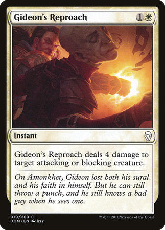 Gideon's Reproach [Dominaria] | Rook's Games and More