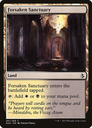 Forsaken Sanctuary [Amonkhet] | Rook's Games and More