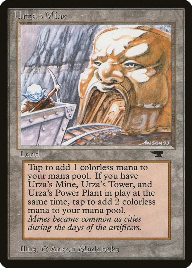 Urza's Mine (Mine Cart Entering Mouth) [Antiquities] | Rook's Games and More