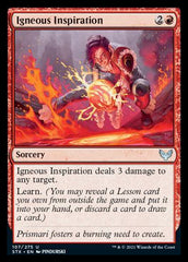 Igneous Inspiration [Strixhaven: School of Mages]