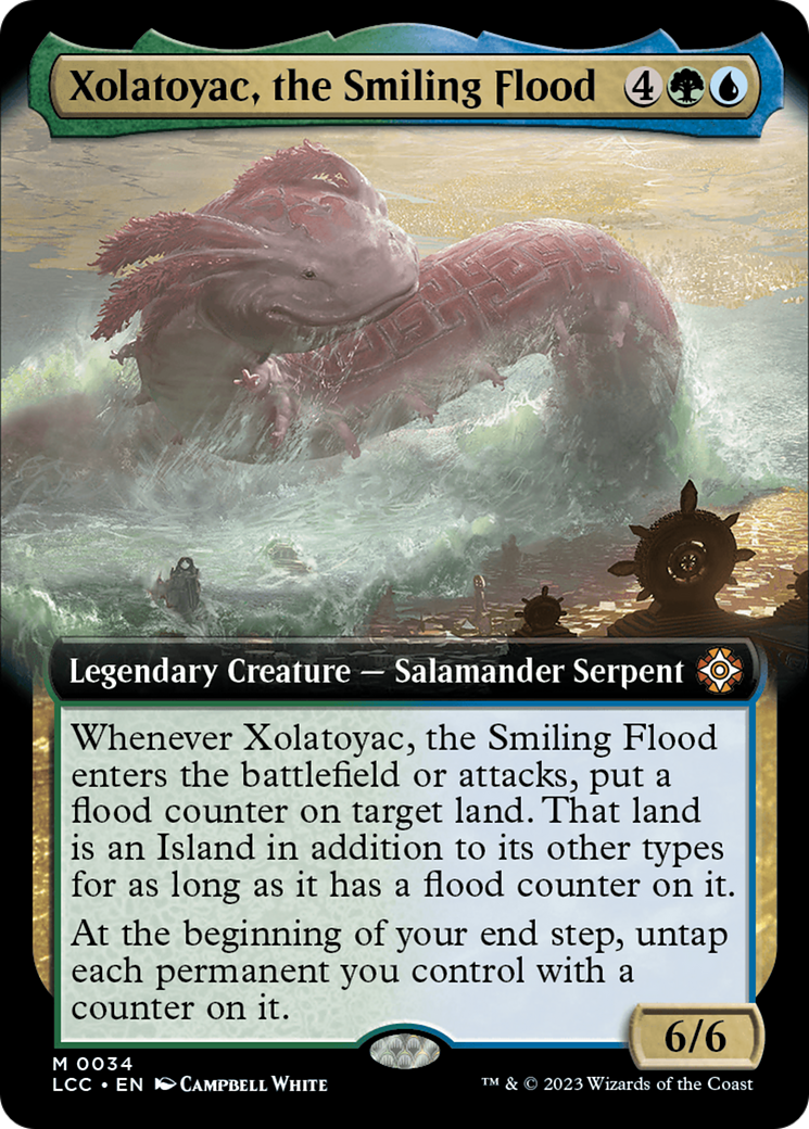 Xolatoyac, the Smiling Flood (Extended Art) [The Lost Caverns of Ixalan Commander] | Rook's Games and More