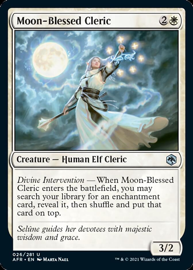 Moon-Blessed Cleric [Dungeons & Dragons: Adventures in the Forgotten Realms] | Rook's Games and More