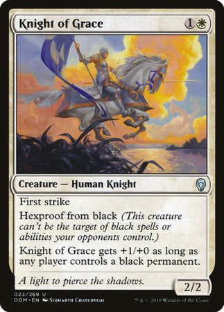 Knight of Grace [Dominaria] | Rook's Games and More