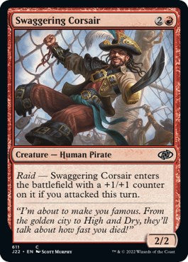 Swaggering Corsair [Jumpstart 2022] | Rook's Games and More