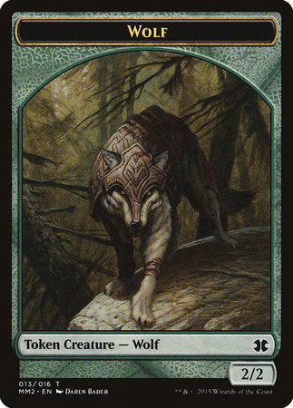Wolf Token [Modern Masters 2015 Tokens] | Rook's Games and More
