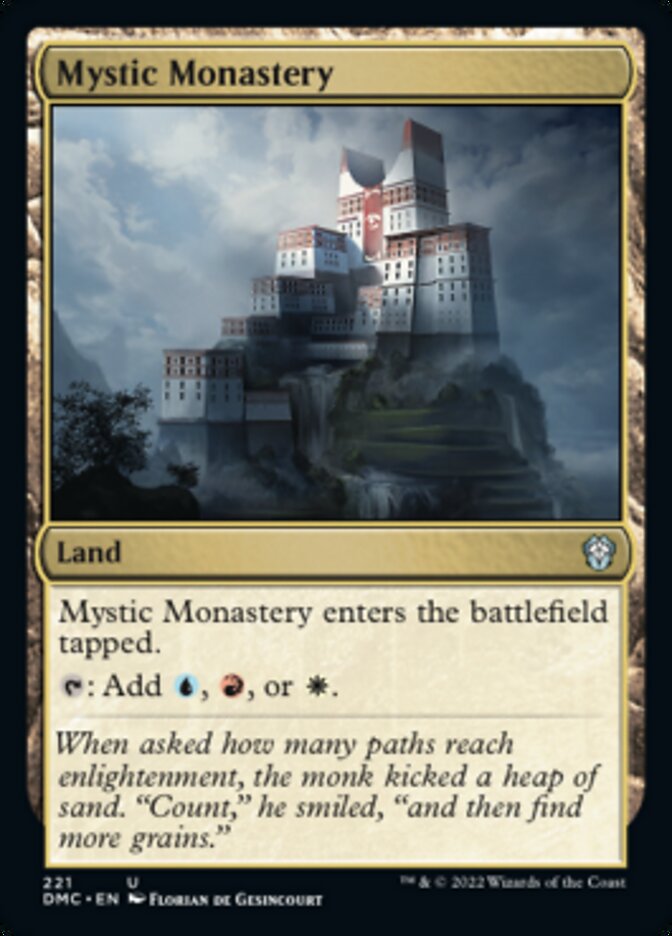 Mystic Monastery [Dominaria United Commander] | Rook's Games and More