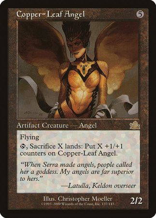 Copper-Leaf Angel [Prophecy] | Rook's Games and More