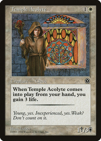 Temple Acolyte [Portal Second Age] | Rook's Games and More