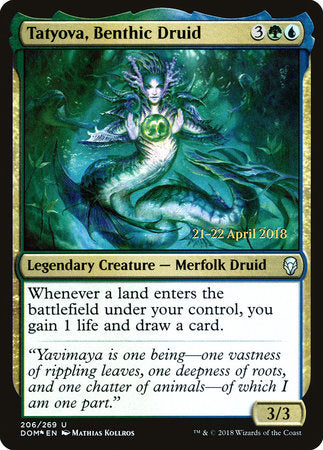 Tatyova, Benthic Druid [Dominaria Promos] | Rook's Games and More