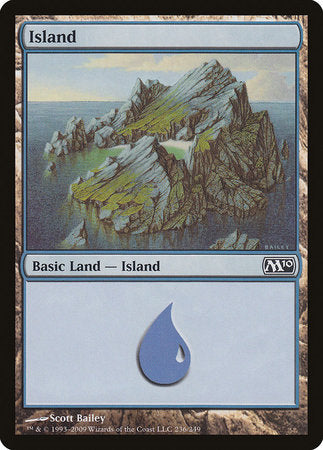Island (236) [Magic 2010] | Rook's Games and More