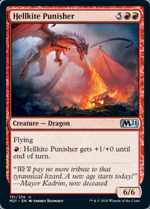 Hellkite Punisher [Core Set 2021] | Rook's Games and More