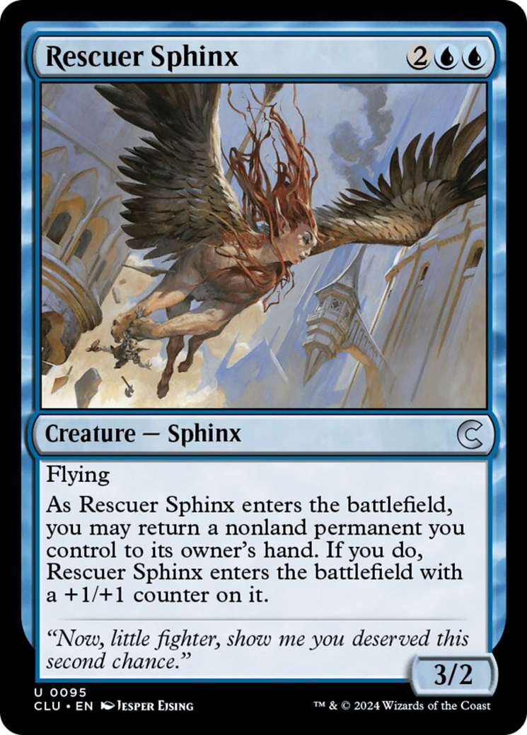 Rescuer Sphinx [Ravnica: Clue Edition] | Rook's Games and More